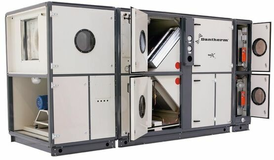 Приточно-вытяжная установка с рекуператором и тепловым насосом Dantherm DanX 1632 XWPS