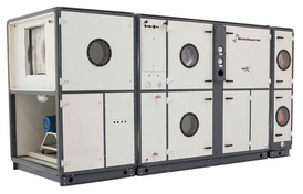 Приточно-вытяжная установка с рекуператором и тепловым насосом Dantherm DanX 918 XWPS